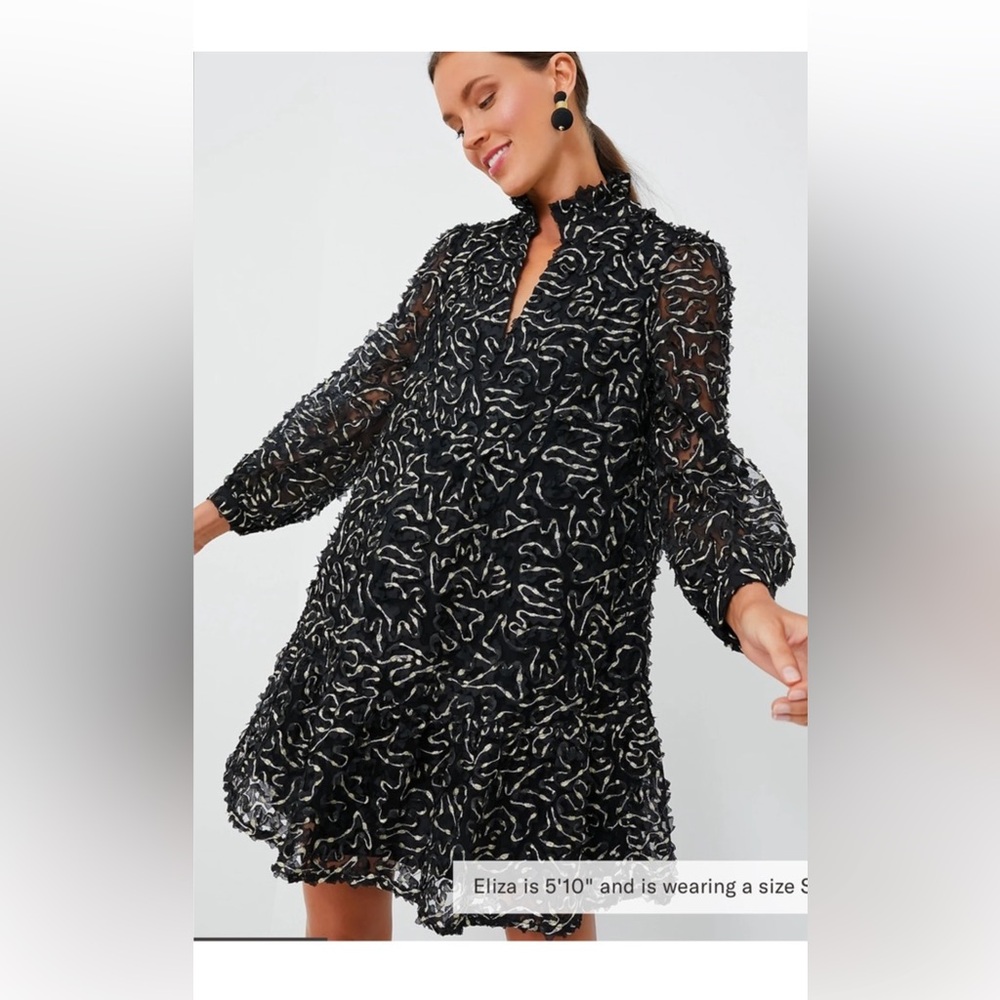 Stylish Black and Gold Dress